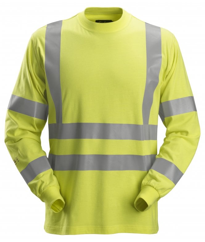 Snickers  ProtecWork, Long Sleeve T-Shirt, High-Vis Class 3