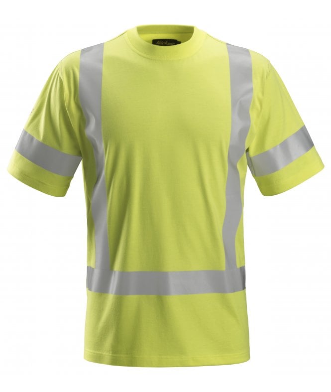 Snickers  ProtecWork, Short Sleeve T-Shirt, High-Vis Class 3