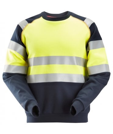 ProtecWork, Sweatshirt, High-Vis Class 1