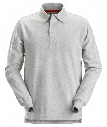 Snickers Rugby Long Sleeve Polo Shirt