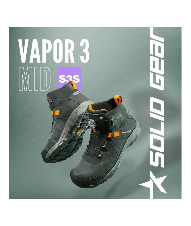 Solid Gear Vapor 3 Mid Safety Boot S3S