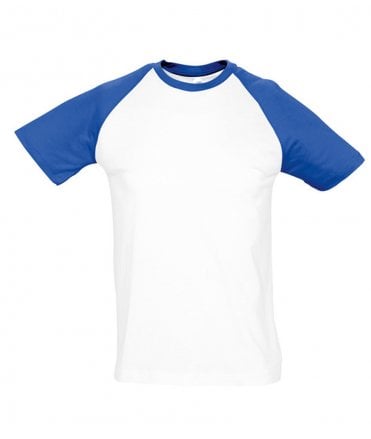 SOL'S Funky Contrast Baseball T-Shirt