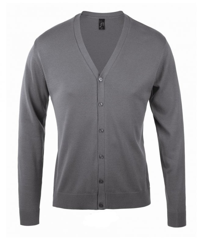 Sols SOL'S Golden Cotton Acrylic V Neck Cardigan