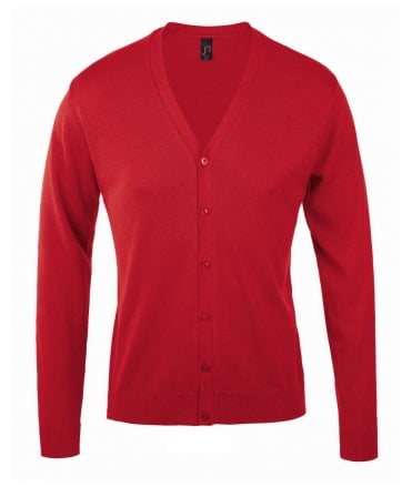 SOL'S Golden Cotton Acrylic V Neck Cardigan