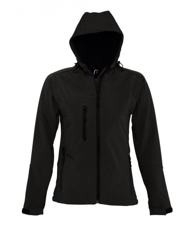 Sols SOL'S Ladies Replay Hooded Soft Shell Jacket
