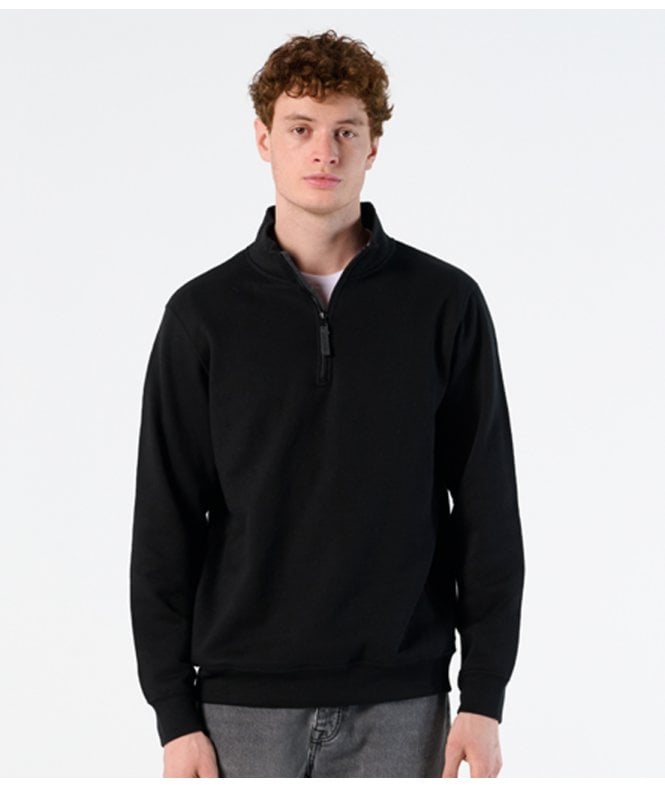 Sols SOL'S Stan Contrast Zip Neck Sweatshirt