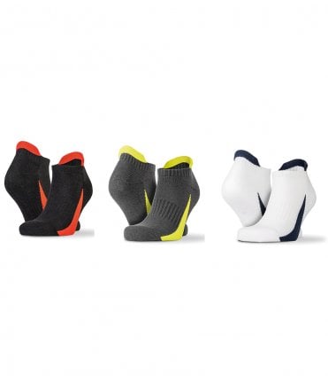 Spiro 3pk Sports Sneaker Socks