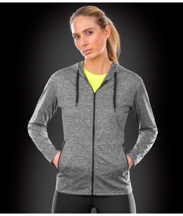 Spiro Ladies Hooded T-Jacket