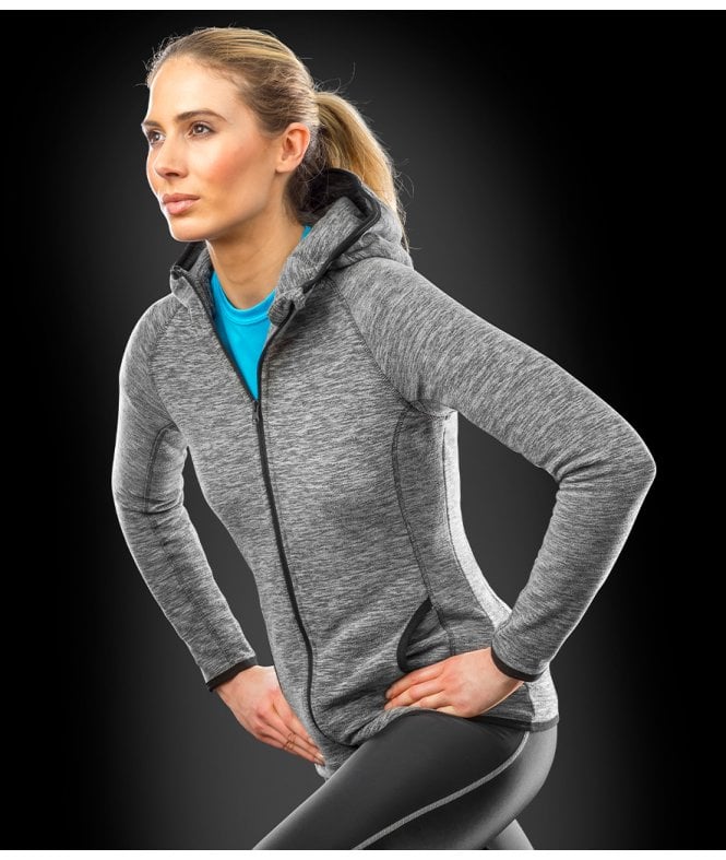 Spiro  Ladies Micro Fleece Hoodie