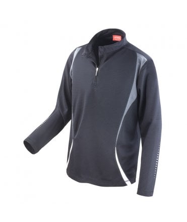 Spiro Zip Neck Trial Training Top