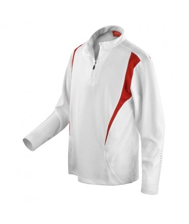 Spiro Zip Neck Trial Training Top