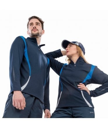 Spiro Zip Neck Trial Training Top