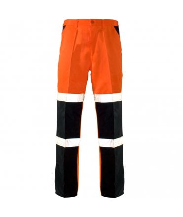 Ballistic Trousers Orange/Black Regular