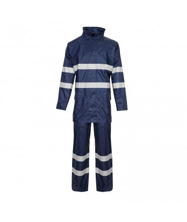 Supertouch Contractor Rainsuit Navy