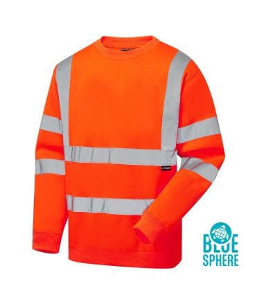 Eco Hi Vis Orange Sweatshirt