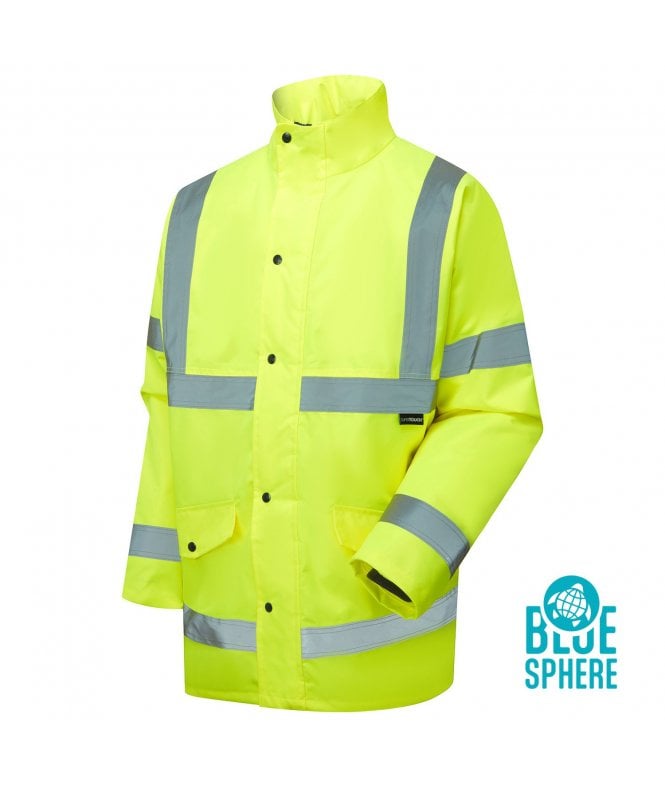 Supertouch Eco Hi Vis Yellow Parka