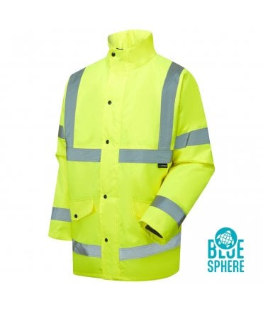 Eco Hi Vis Yellow Parka