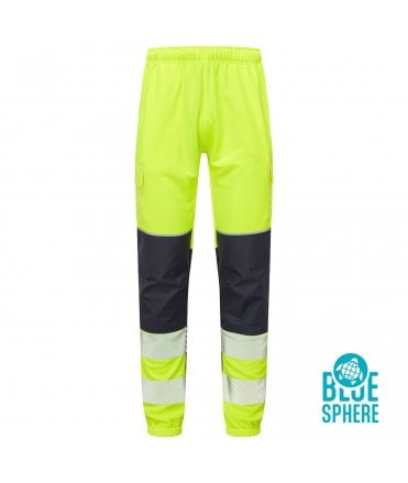 Essentials Hi-Vis Eco CottonCool Yellow Jogger