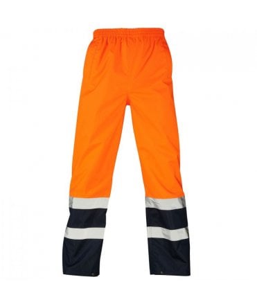 Supertouch Hi Vis Orange 2 Tone Overtrousers