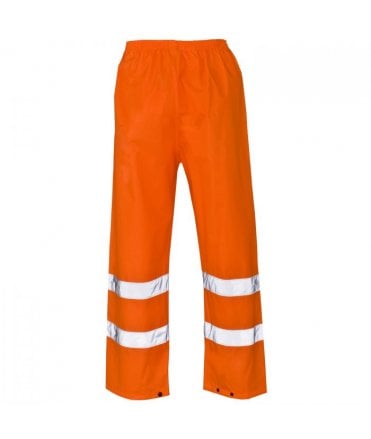 Supertouch Hi Vis Orange Overtrousers