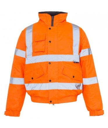 Supertouch Hi Vis Orange Standard Storm Bomber Jacket
