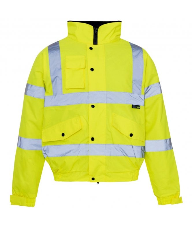 Supertouch  Hi Vis Yellow Standard Storm Bomber Jacket