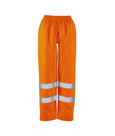 Ladies Hi Vis Orange Dua Over-Trouser