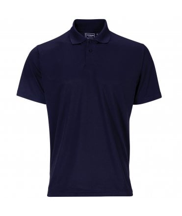 Supertouch Navy Bird Eye Polo Shirt Navy