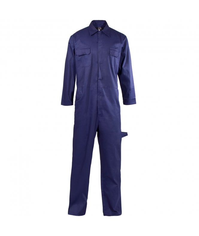 Supertouch Polycotton Coverall Navy - Basic