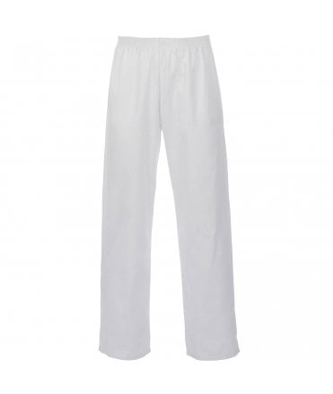 Polycotton Food Trousers White