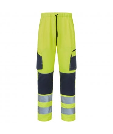 System HV Eco Stretch Jogger - Yellow/Navy