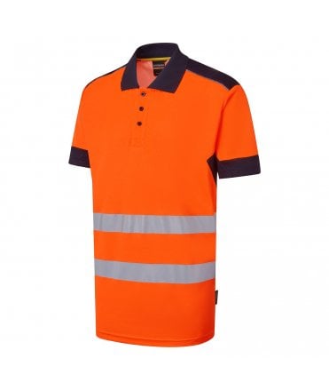 System HV Eco Polo - Orange/Navy