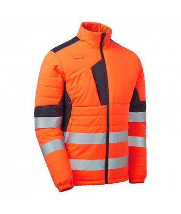 System HV EcoThermal Baffle Jacket - Orange