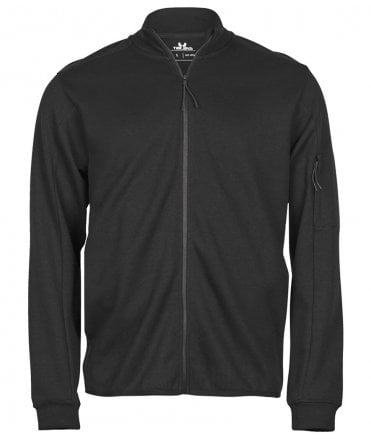 Tee Jays Athletic Full Zip Sweat Cardigan