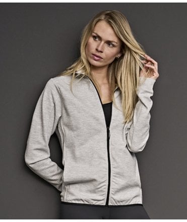 Tee Jays Athletic Hooded Full Zip Sweat Jacket