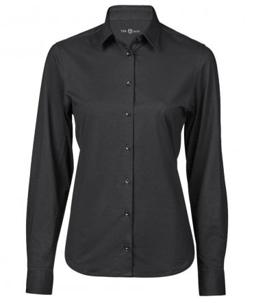 Tee Jays Ladies Active Long Sleeve 4-Way-Stretch Shirt