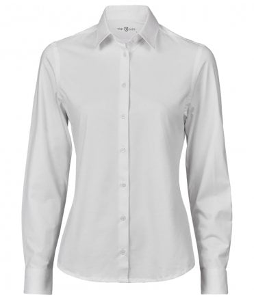 Tee Jays Ladies Active Long Sleeve 4-Way-Stretch Shirt