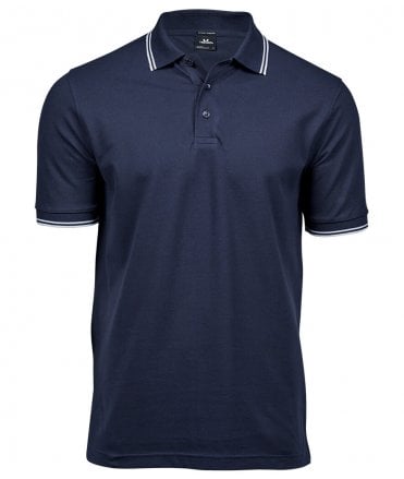 Tee Jays Luxury Stretch Tipped Polo Shirt