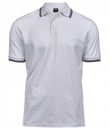 Tee Jays Luxury Stretch Tipped Polo Shirt