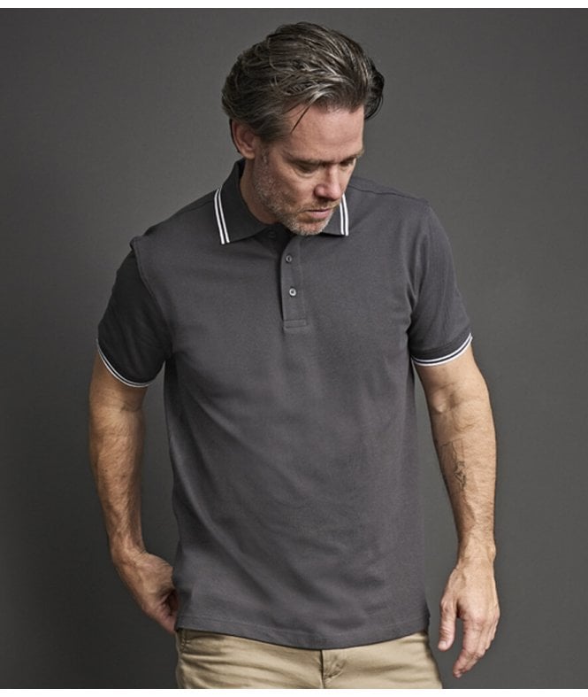 Tee Jays  Luxury Stretch Tipped Polo Shirt