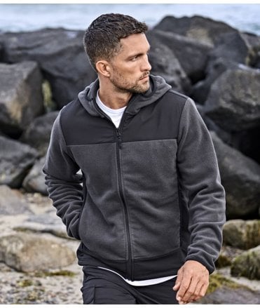 Tee Jays Mountain Hooded Fleece Jacket