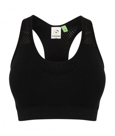 Tombo Ladies Seamless Crop Top
