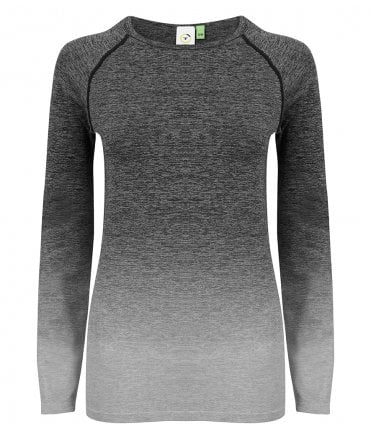 Tombo Ladies Seamless Fade Out Long Sleeve Top