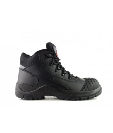 Tuffking Rebel Black Leather Boot