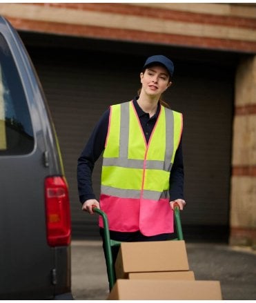 Two Tone Hi-Vis Vest