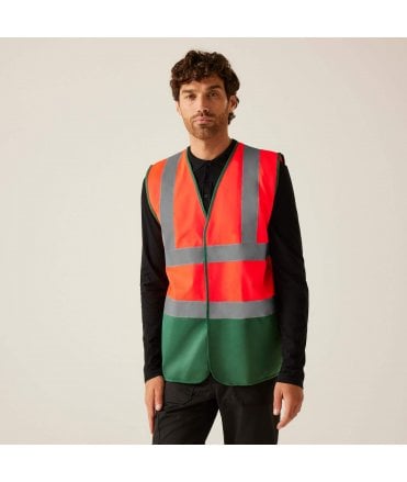 Two Tone Hi-Vis Vest