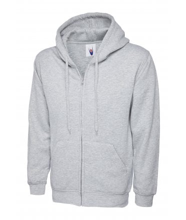 Uneek Adults Classic Full Zip Hooded Sweatshirt
