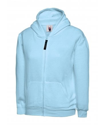 Uneek Childrens Classic Full Zip Hooded Sweatshirt