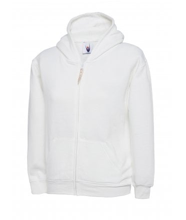 Uneek Childrens Classic Full Zip Hooded Sweatshirt