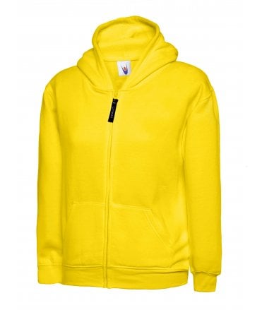 Uneek Childrens Classic Full Zip Hooded Sweatshirt